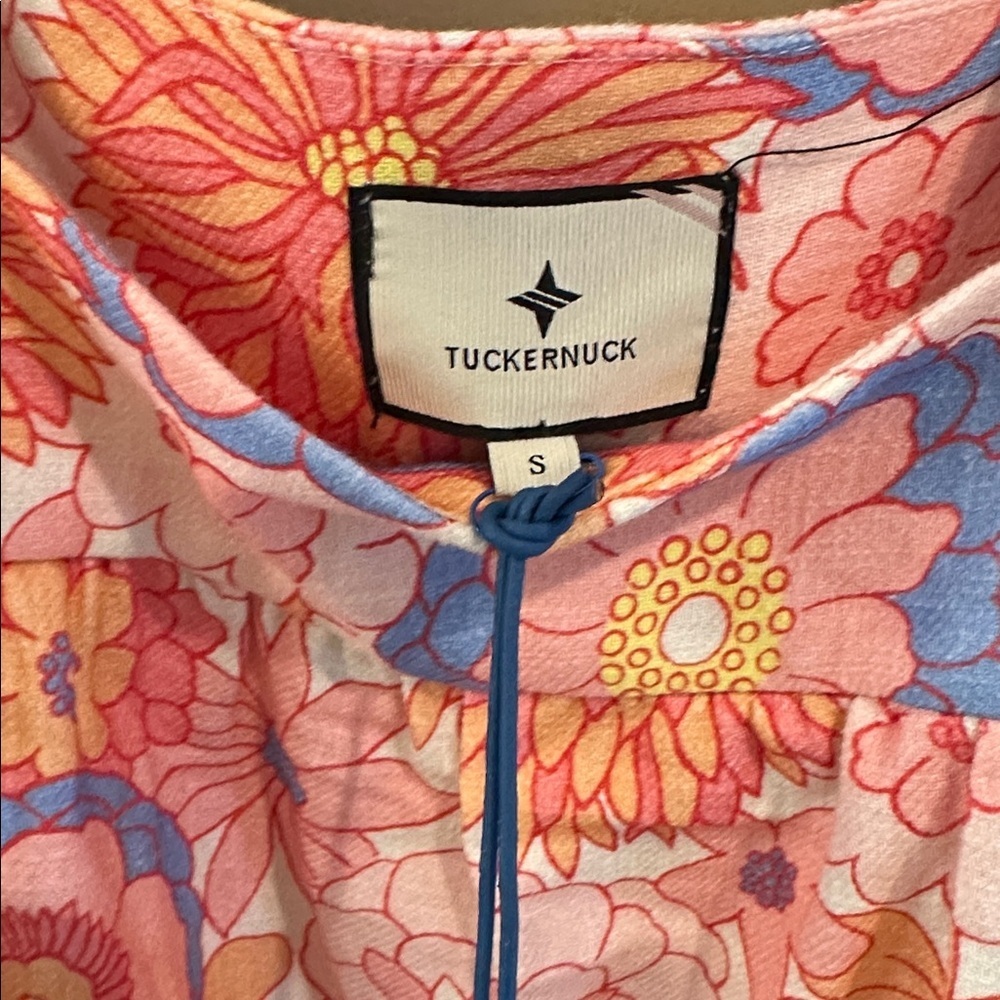 Tuckernuck X Cameron Eubanks Wimberly linen floral mini dress - Picture 3 of 4